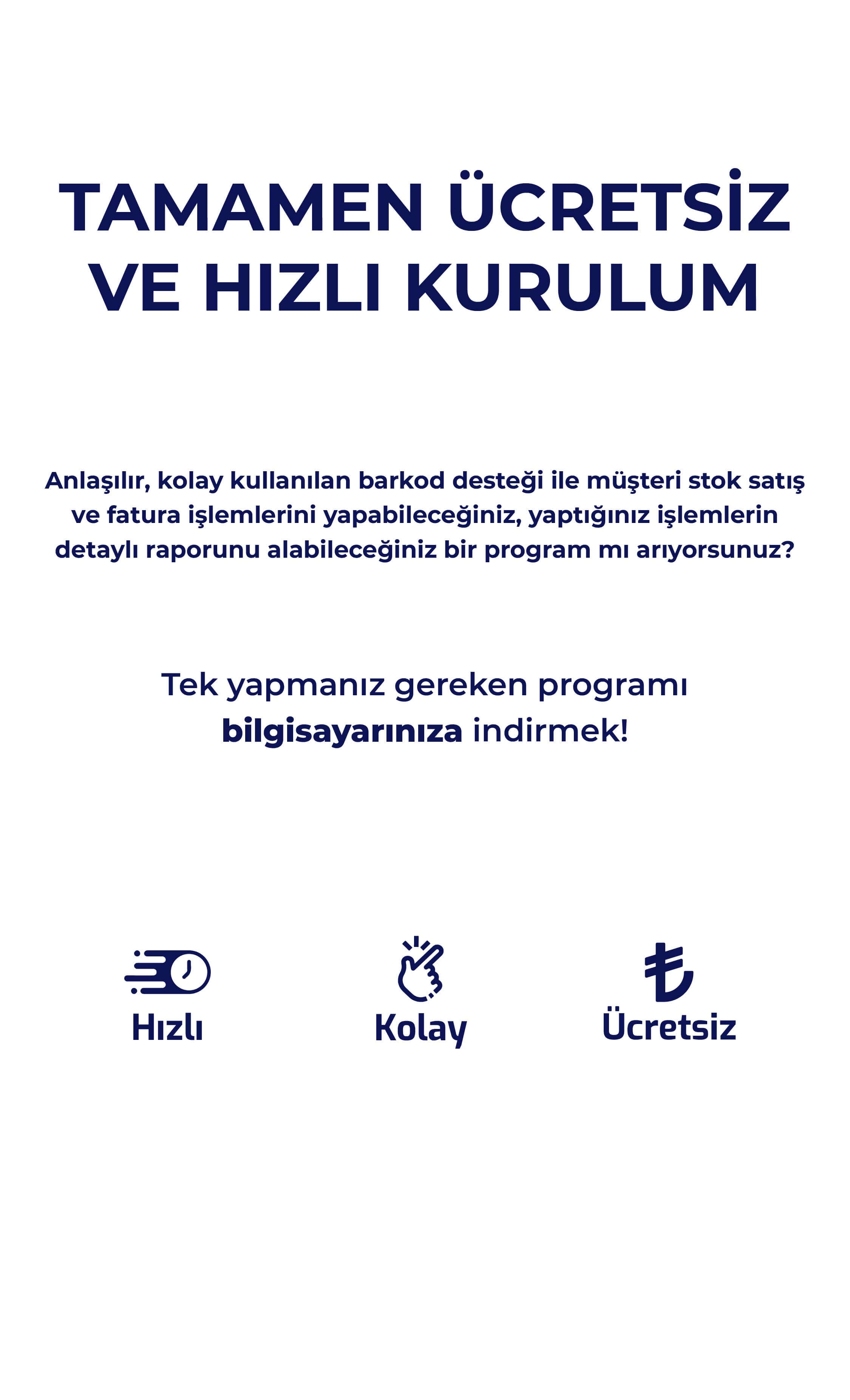 hızlı ücretsiz kolay e-fatura